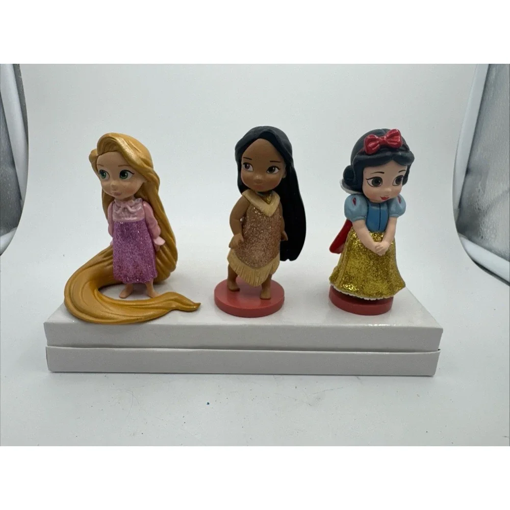 Lot of 11 Disney Princesses Animators Ariel Rapunzel Aurora Cinderella Jasmine